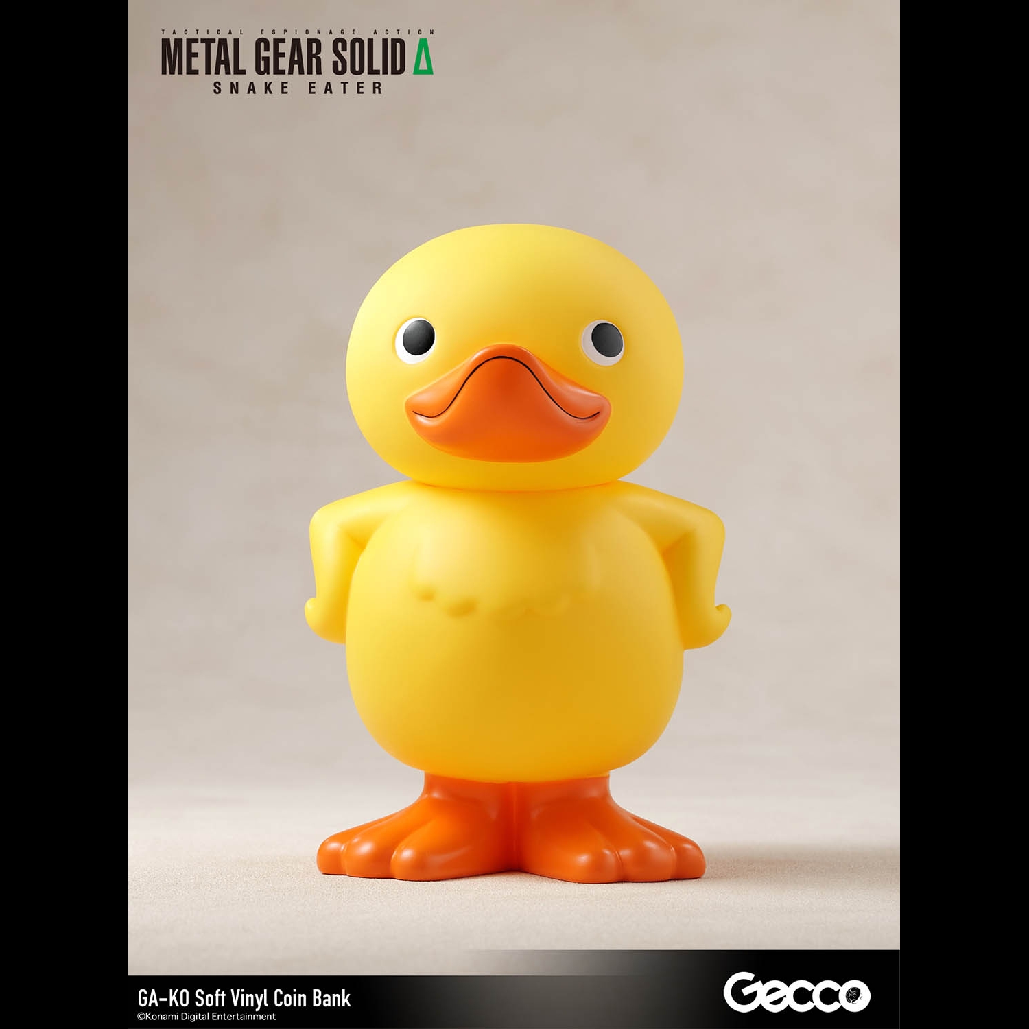 METAL GEAR SOLID Δ: SNAKE EATER, GA-KO Soft Vinyl Coin Bank